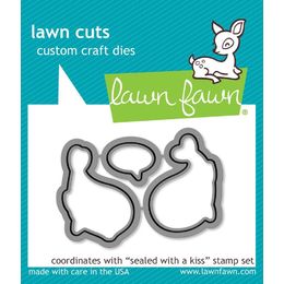 Lawn Fawn - Lawn Cuts Dies - Sealed With A Kiss LF1291