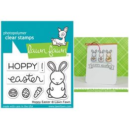 Lawn Fawn - Clear Stamps - Hoppy Easter LF1319