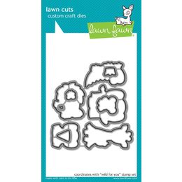 Lawn Fawn - Lawn Cuts Dies - Wild for You LF1414