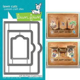 Lawn Fawn - Lawn Cuts Dies - Lift the Flap LF1439