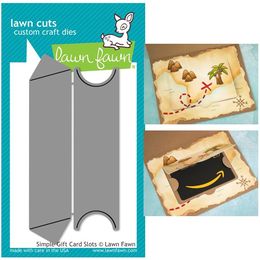 Lawn Fawn - Lawn Cuts Dies - Simple Gift Card Slots LF1440
