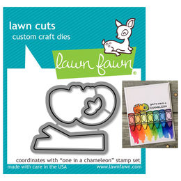 Lawn Fawn - Lawn Cuts Dies - One In A Chameleon LF1550