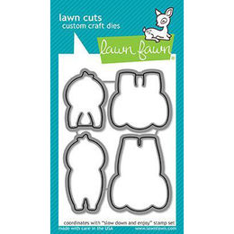 Lawn Fawn - Lawn Cuts Dies - Slow Down And Enjoy LF1603