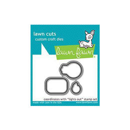 Lawn Fawn - Lawn Cuts Dies - Lights Out LF1632