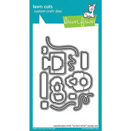 Lawn Fawn - Lawn Cuts Dies - Screen Time