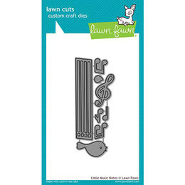 Lawn Fawn - Lawn Cuts Dies - Little Music Notes
