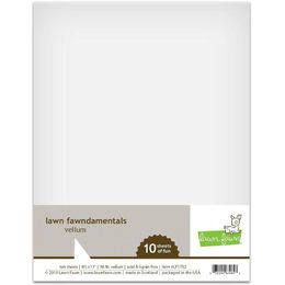 Lawn Fawn - Cardstock - Vellum LF1752