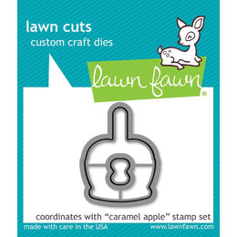 Lawn Fawn - Lawn Cuts Dies - Caramel Apple LF1760