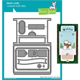 Lawn Fawn - Lawn Cuts Dies - Double Slider Surprise LF1781