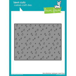 Lawn Fawn - Lawn Cuts Dies - Rainy Backdrop: Landscape LF1925