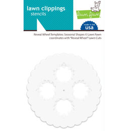 Lawn Fawn Stencils - Reveal Wheel Templates: Seasonal Shapes LF1938