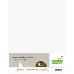Lawn Fawn - Cardstock - Acetate LF1940