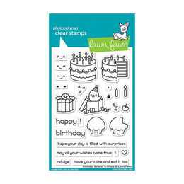 Lawn Fawn - Clear Stamps - Birthday Before 'n Afters LF1958