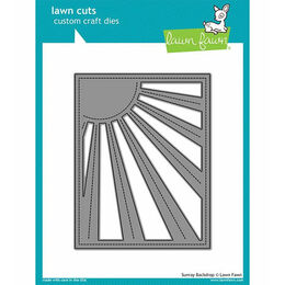 Lawn Fawn - Lawn Cuts Dies - Sunray Backdrop LF1988