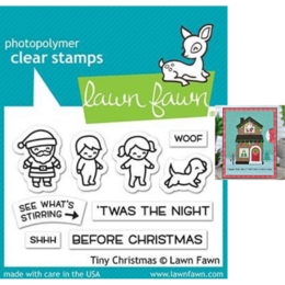 Lawn Fawn - Clear Stamps - Tiny Christmas LF2022