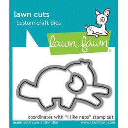 Lawn Fawn - Lawn Cuts Dies - I Like Naps LF2164