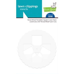 Lawn Fawn Stencils - Reveal Wheel Templates: Square