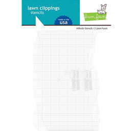 Lawn Fawn Stencils - Hillside LF2247