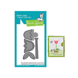 Lawn Fawn Dies - Reveal Wheel Tulip Add-on LF2252