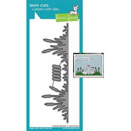 Lawn Fawn Dies - Cattails Border LF2257