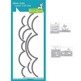 Lawn Fawn Dies - Stitched Bouncy Trails LF2260
