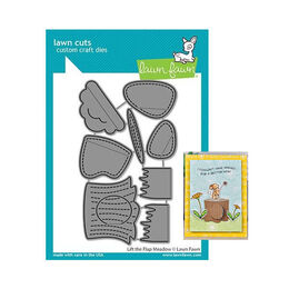 Lawn Fawn Dies - Lift The Flap Meadow LF2269