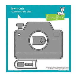 Lawn Fawn - Lawn Cuts Dies - Magic Iris Camera Add-On LF2344