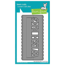 Lawn Fawn - Lawn Cuts Dies - Pop-Up Wish Big LF2356