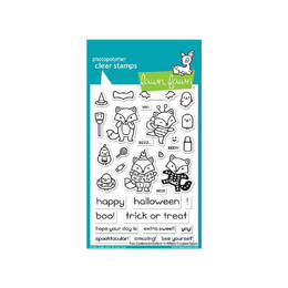 Lawn Fawn - Clear Stamps - Fox Costumes Before 'N Afters LF2401