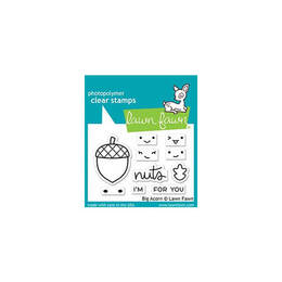 Lawn Fawn - Clear Stamps - Big Acorn LF2403