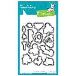 Lawn Fawn - Lawn Cuts Dies - Let's Go Nuts LF2408