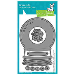 Lawn Fawn - Lawn Cuts Dies - Magic Iris Snow Globe Add-On LF2435