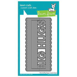 Lawn Fawn - Lawn Cuts Dies - Pop-Up Big Hugs LF2474
