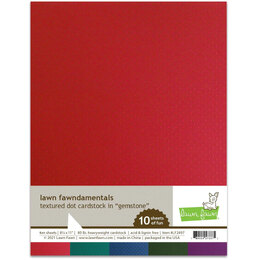 Lawn Fawn Textured Dot Cardstock - Gemstone LF2497