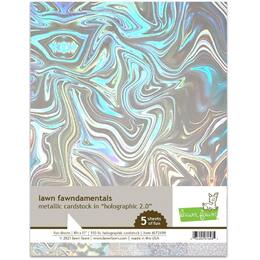 Lawn Fawn - Metallic Cardstock - Holographic 2.0 LF2499