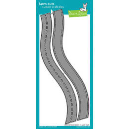 Lawn Fawn - Lawn Cuts Dies - Slimline Road Border LF2569