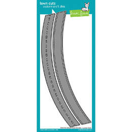 Lawn Fawn - Lawn Cuts Dies - Slimline Simple Road Border LF2570