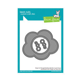 Lawn Fawn - Lawn Cuts Dies - Magic Iris Thought Bubble Add-On LF2573