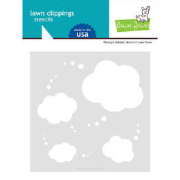 Lawn Fawn Stencils - Thought Bubbles LF2577