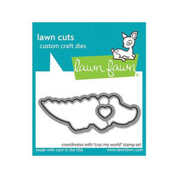 Lawn Fawn - Lawn Cuts Dies - Croc My World LF2725