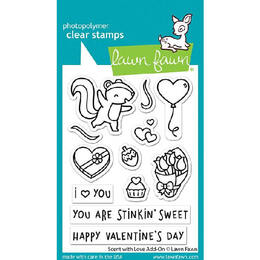 Lawn Fawn - Clear Stamps - Scent With Love Add-On LF2728