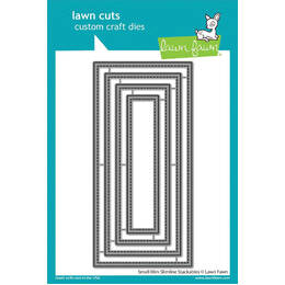 Lawn Fawn - Lawn Cuts Dies - Small Mini Slimline Stackables LF2733