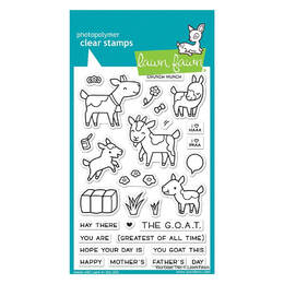 Lawn Fawn - Clear Stamps - You Goat This LF2770