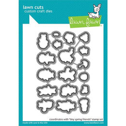 Lawn Fawn - Lawn Cuts Dies - Tiny Spring Friends LF2779