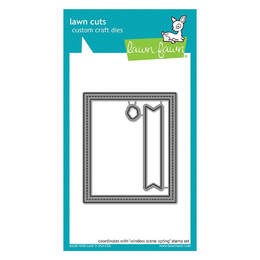 Lawn Fawn - Lawn Cuts Dies - Window Scene: Spring LF2781