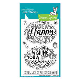 Lawn Fawn - Clear Stamps - Giant Easter Messages LF2784