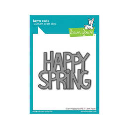 Lawn Fawn - Lawn Cuts Dies - Giant Happy Spring LF2802