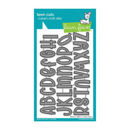 Lawn Fawn - Lawn Cuts Dies - Henry's ABCs LF2814
