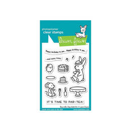 Lawn Fawn - Clear Stamps - Tea-Rrific Day Add-On LF2858