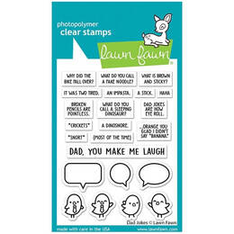 Lawn Fawn - Clear Stamps - Dad Jokes LF2863